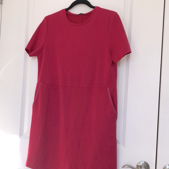 2/$20 Zara - Hot Pink Dress - Size M - Picture 2 of 8